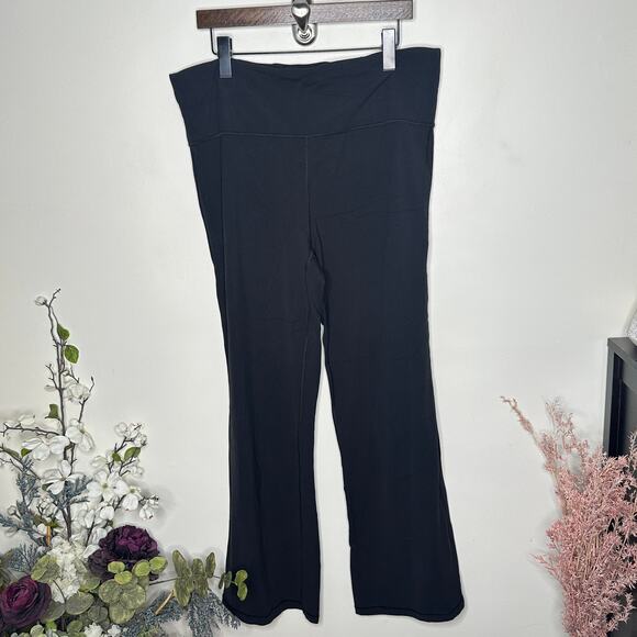 ATHLETA Elation Flare Pant Powervita Black Sz 2X {P35} - Picture 5 of 8
